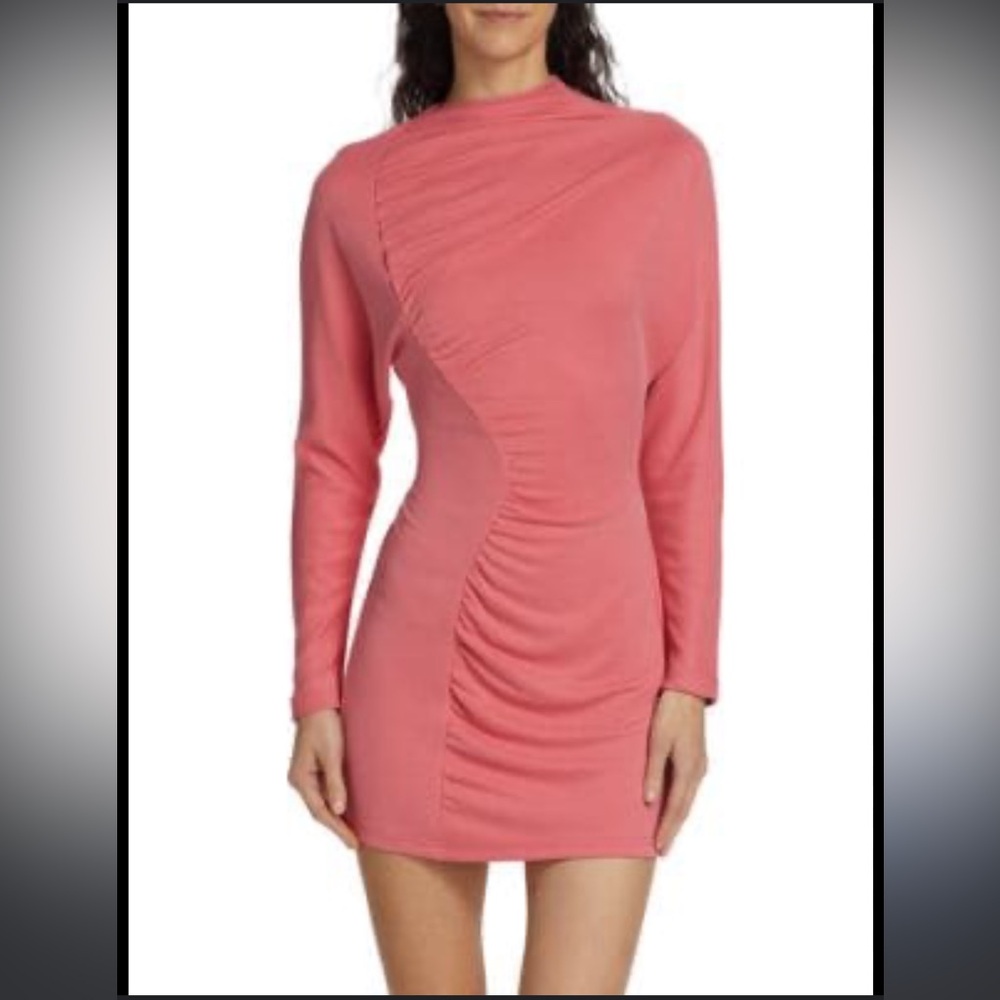 NWT Acler Draped Fulham Dress - note: the color is pink, not green :)